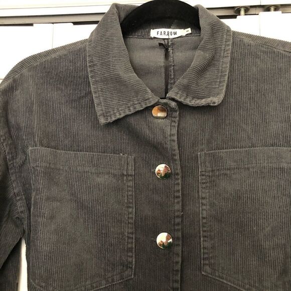 Farrow by Need Supply Co. Cropped Corduroy Jacket - Picture 3 of 4
